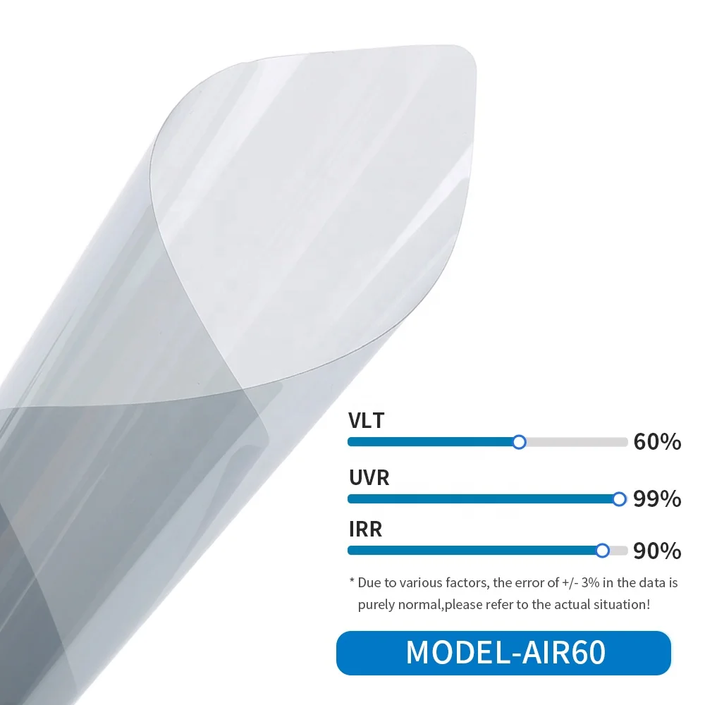 Nano Ceramic uv car tint solar reflective film window tinted Insulation Film for windows for cars