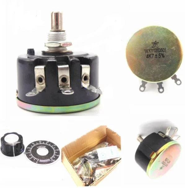 WX112 WX050 5 Вт 10K одноповоротный проводной потенциометр