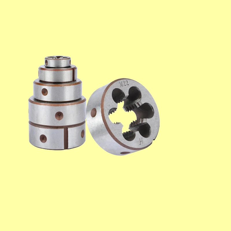 Отличного качества профессиональные Круглые резьбовые штампы метрические правая круглая резьба роликовые