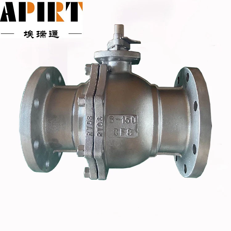 Stainless steel ball valve API flanged stainless steel ball valve