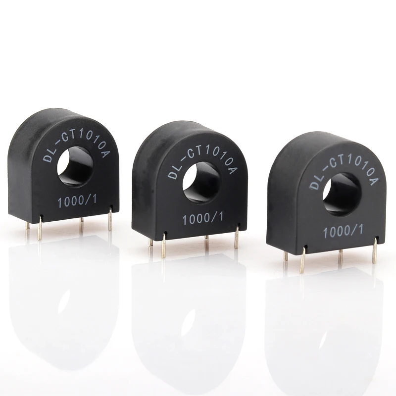 ring type current transformer DL-CT1010A 10A 10mA Mini Electric Current Transformers for panel meter pcb encapsulated transform