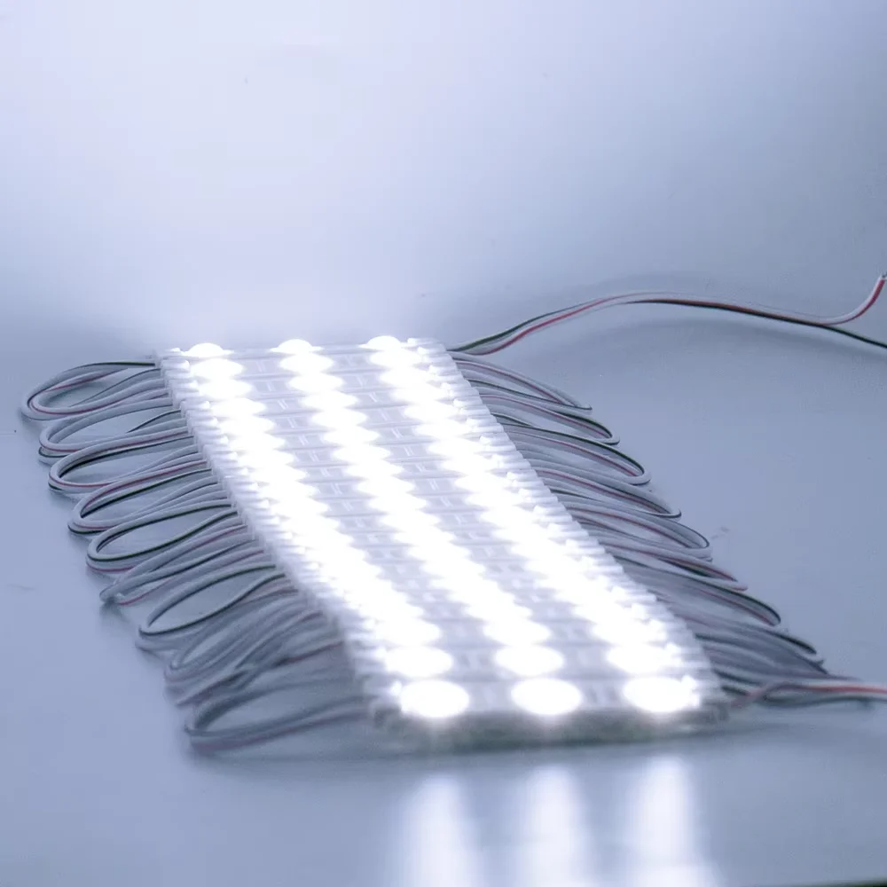6013 6313 IP65 водонепроницаемый светодиодный модуль 12 В объектив module1.2W 1 5 Вт 3 smd 2835 Инжекционный знак