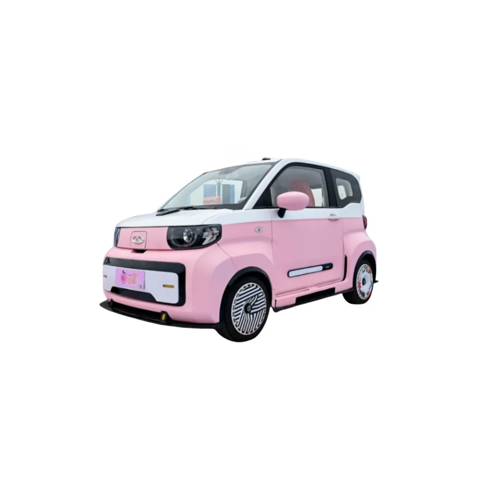 in Stock Chery QQ Ice Cream Ev Electric Vehicle 120km Range Left Hand Drive New Energy Car Made in China