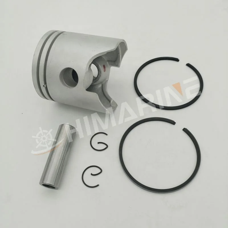 Himarine Outboard Piston Kit 6E7-11636-00 With Piston Ring 0.50mm 682-11610-21 Fit for YAMAHA E9.9DHM E15DMH Outboard Engine