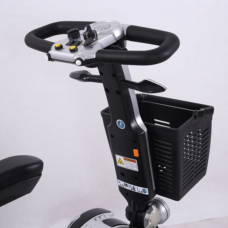 lianmei atv 250W folding lightweight electric mobility handicapped scooter for old / disabled people
