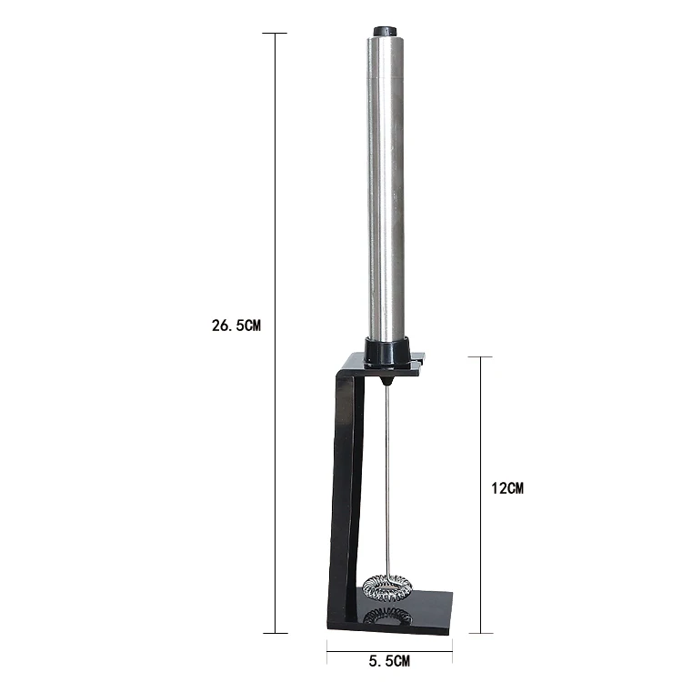 Hot Selling Battery Powered Stainless Steel Handheld Coffee Blender Electric Milk Frother With A Stand