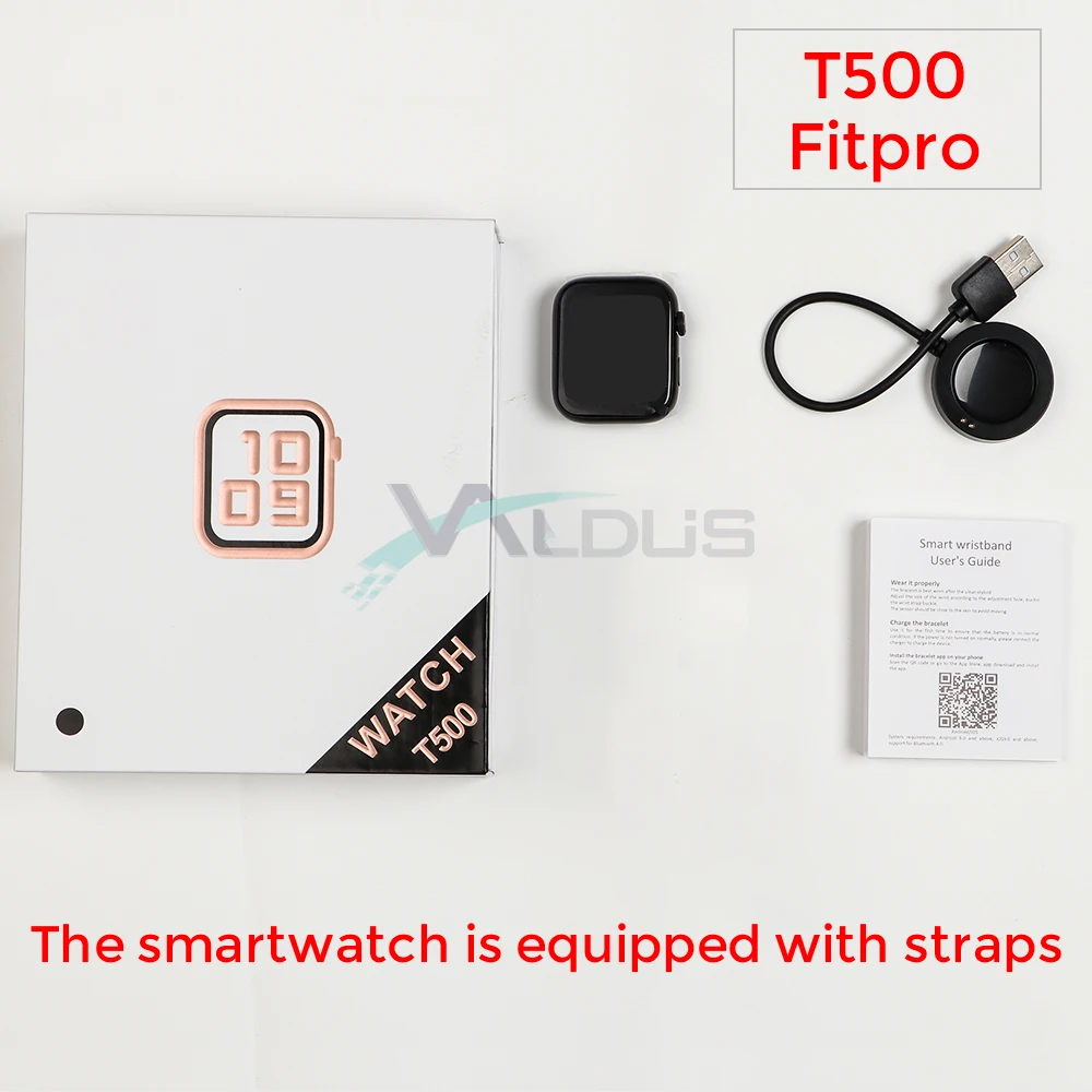  T500 Серия 6 черный reloj inteligente bt FitPro App watch smartwatch Смарт-часы seri