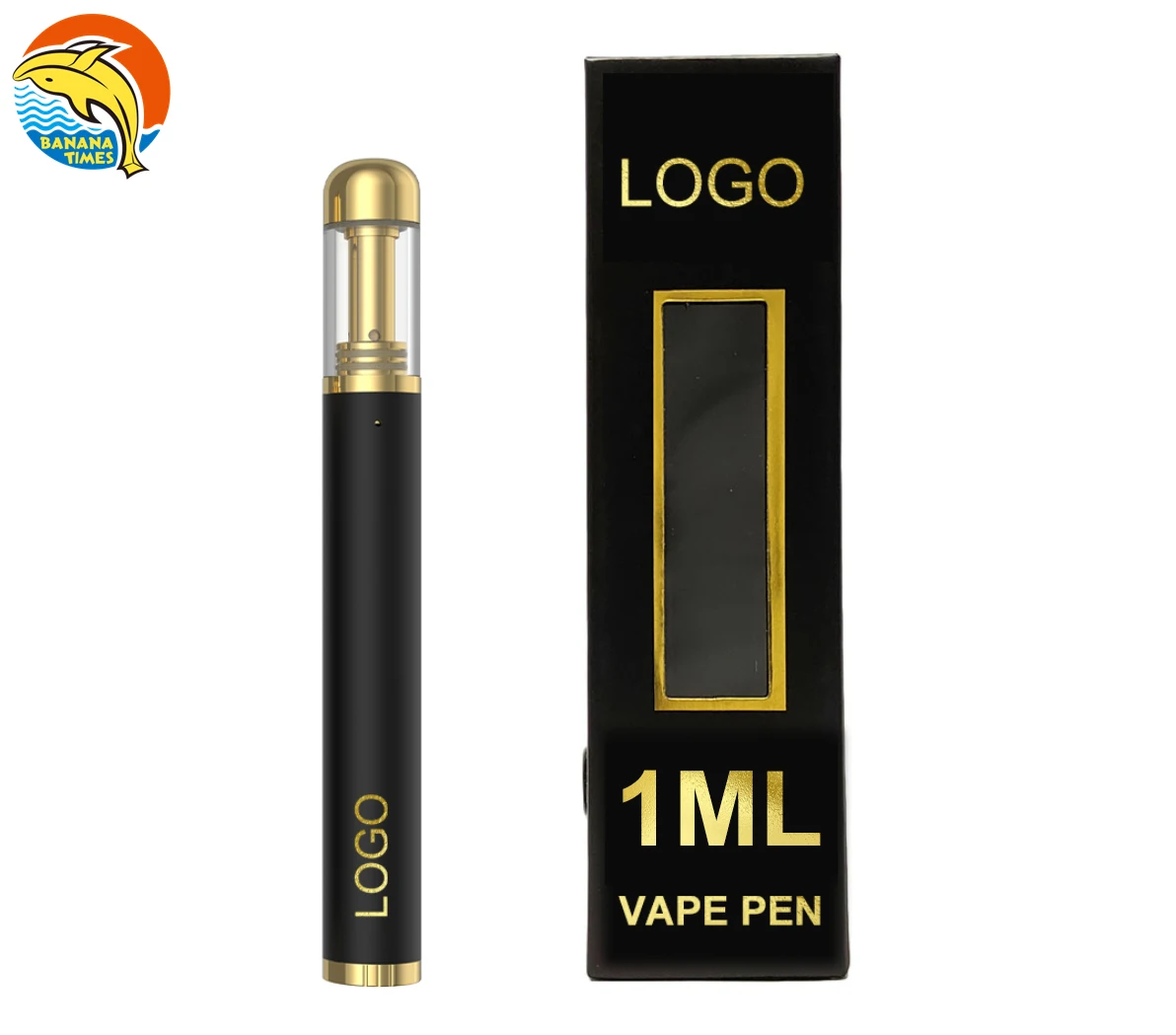 Best quality 0.5ml 1ml vape pen 530mah wholesale vaporizer pen custom logo dry herb vaporizer
