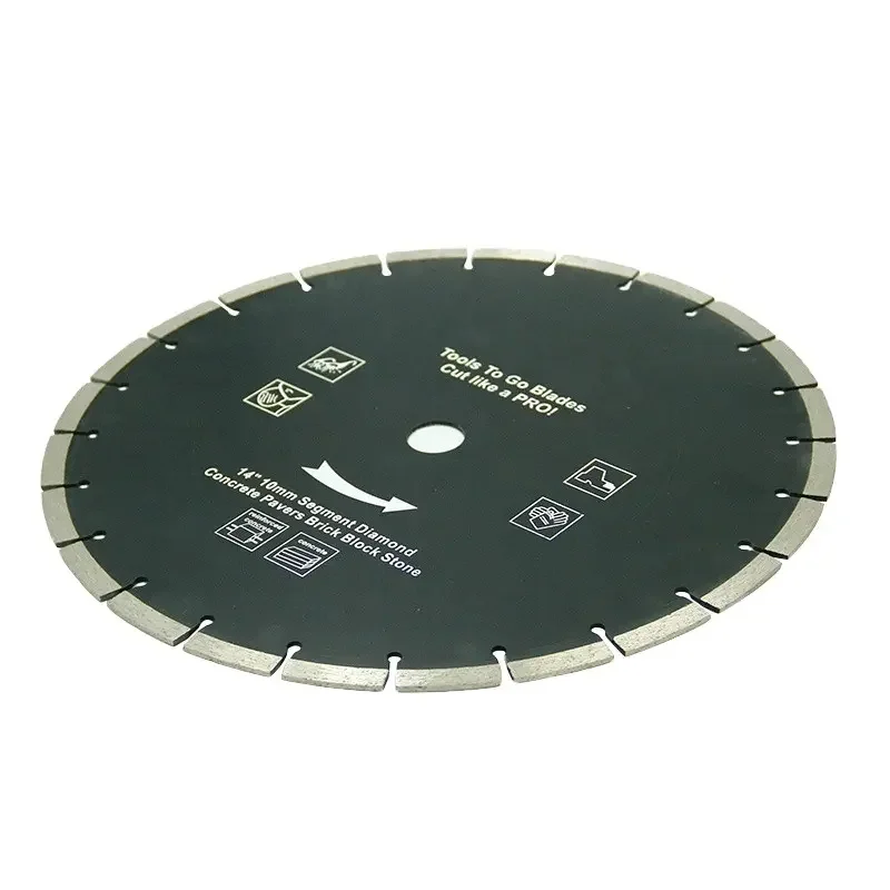350 MM 16 mm 14 inch Segmented Diamond Cutting Disc Stone Cutter Saw Blades for concrete cutting