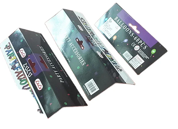 Custom packaging Paper Card/Colorful Paper Card Header hotel key card holder
