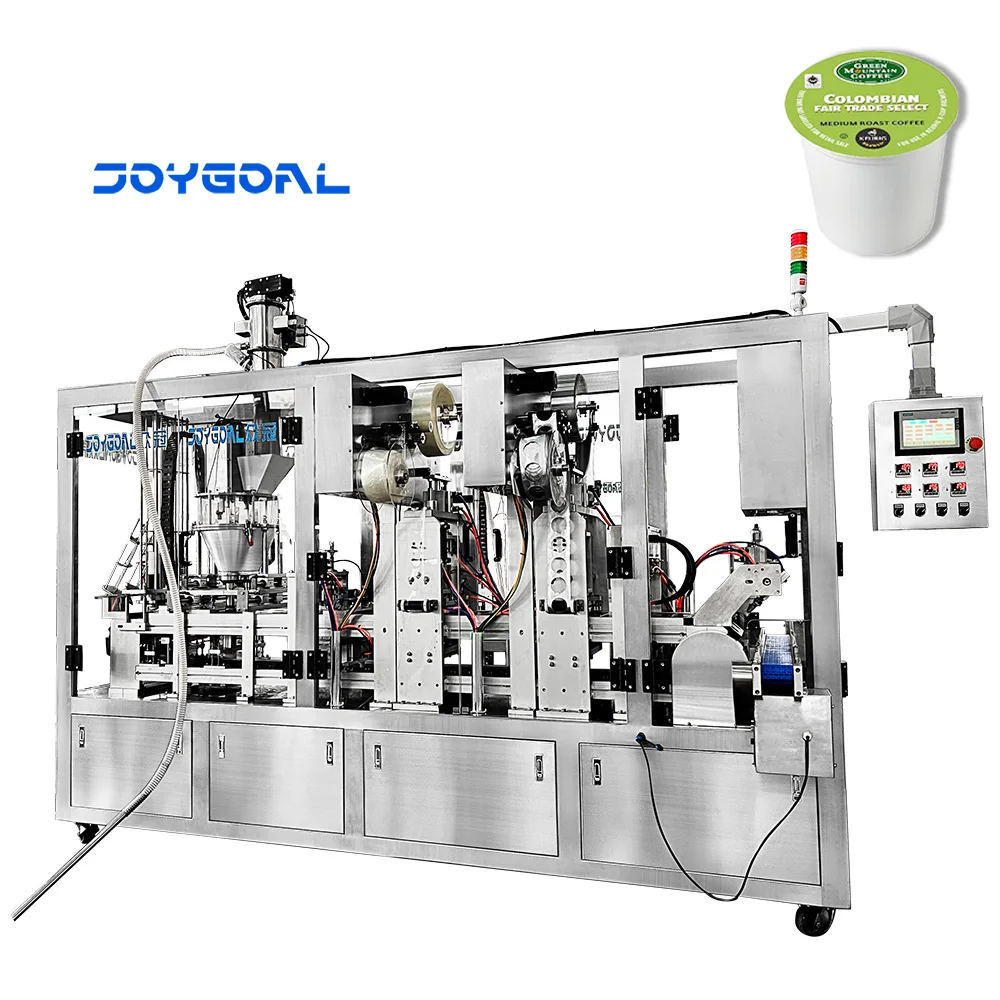 High Speed Dolce Gusto Filler and Sealer Dolce Gusto Coffee Capsule Filling and Sealing Machine With Nitrogen Flushing