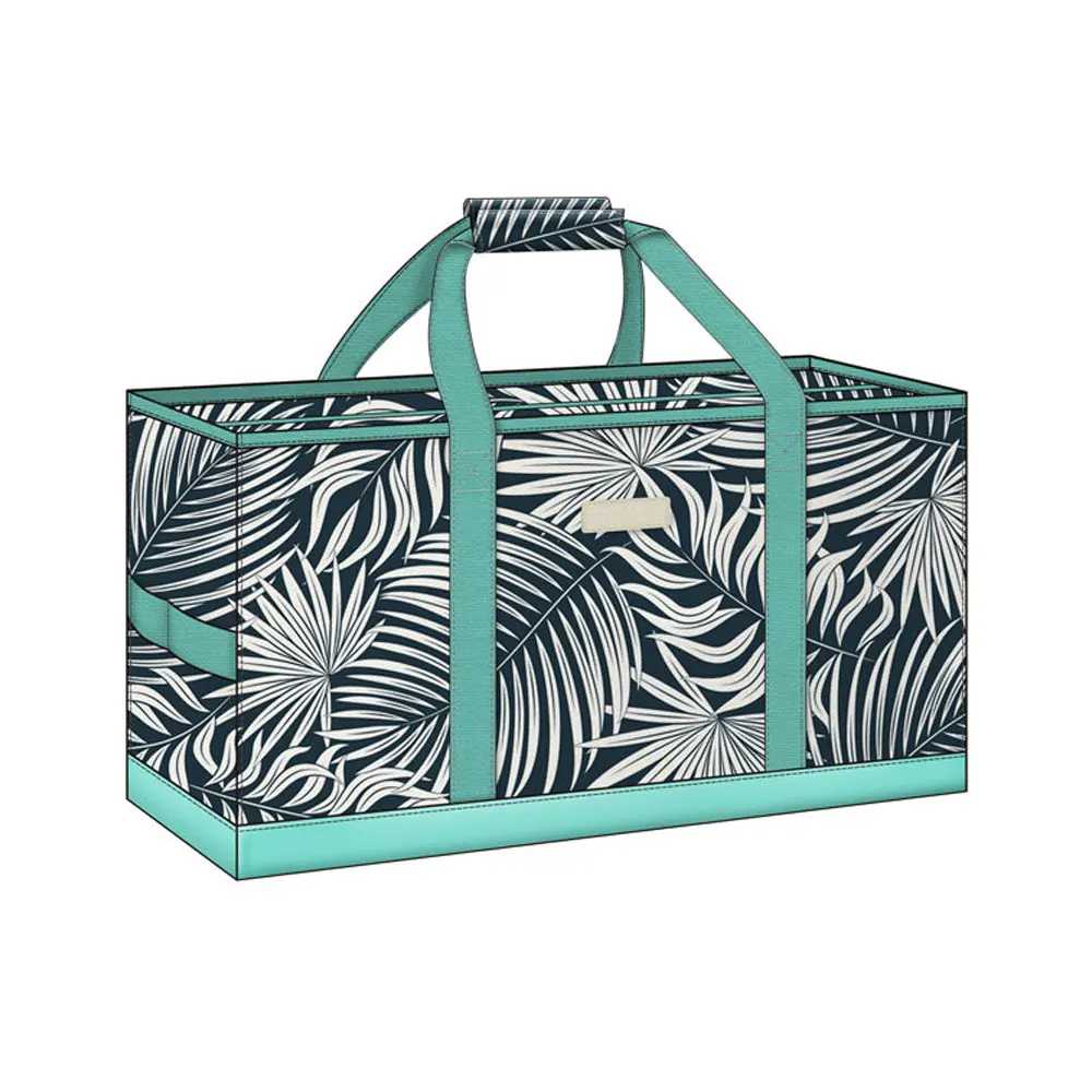 wholesale Large Capacity Canvas Beach Bags Canvas Beach Tote Bag With Zipper