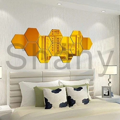 acrylic sticker mirror for bedroom wall stickers with low price