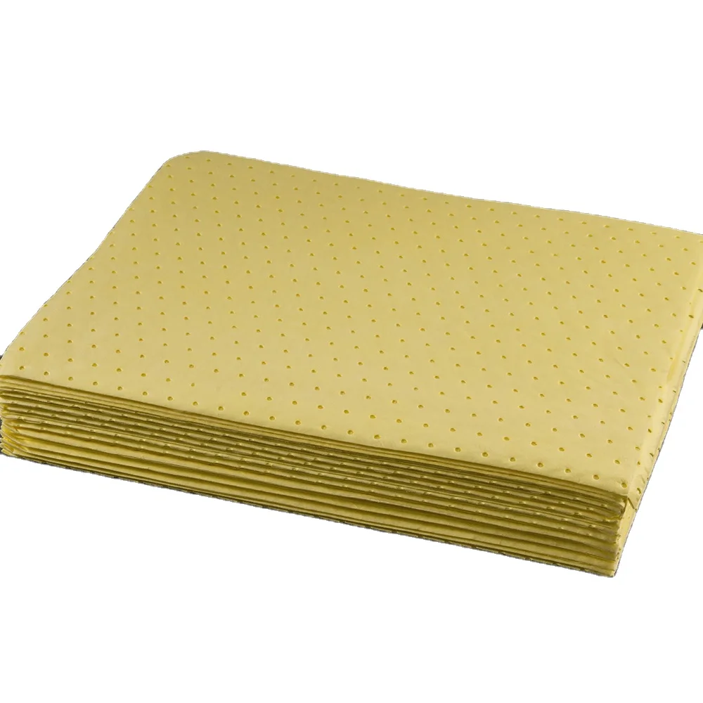 Chemical Liquid Absorbent Sheets Industrial Absorbent Sheets