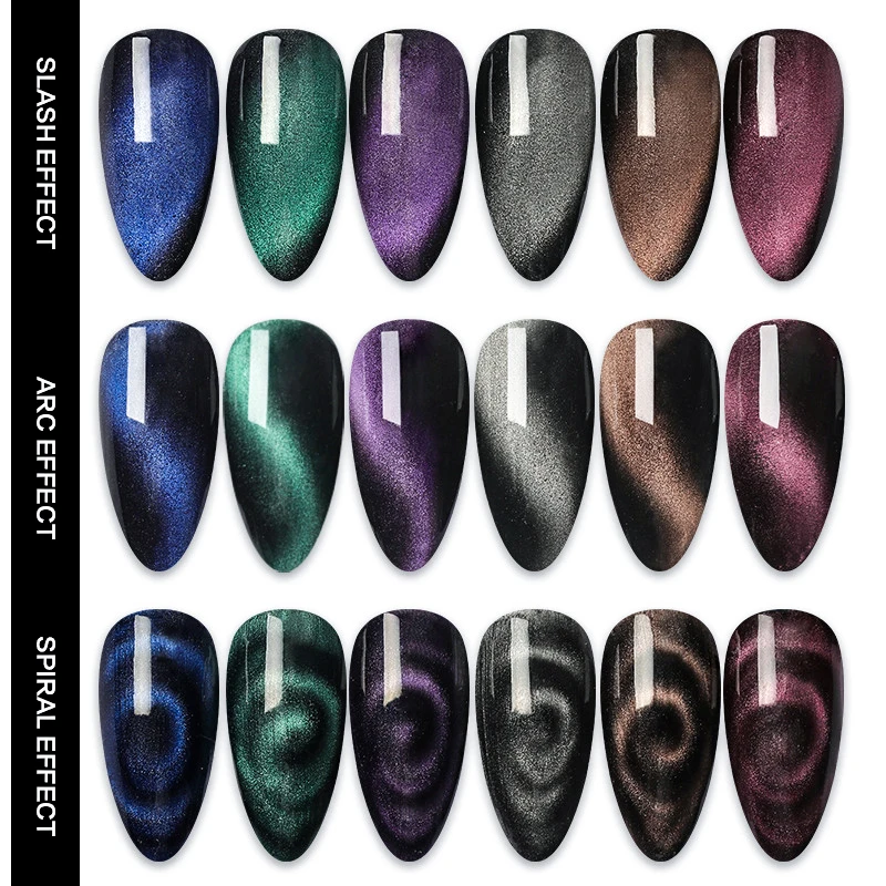 
Freight Free New 9D Cat Eye Star Nail Gel Polish Glue 5D Galaxy Cat Eye Remover Phototherapy Gel 