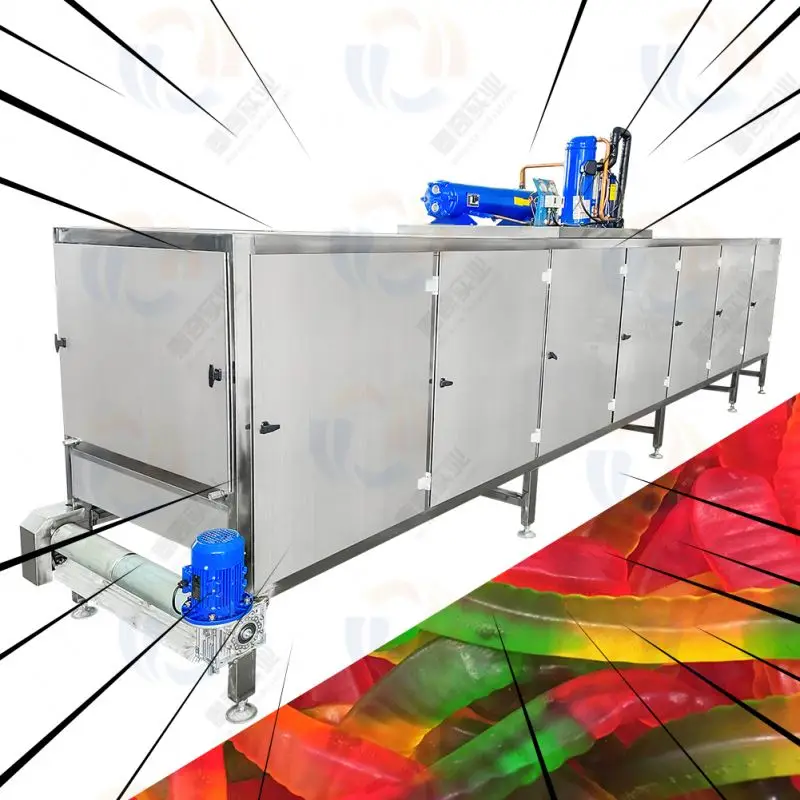 Europe Technology Nougat Making Machine Popular Confectionery Machine manufacturing equipment jelly candy hot dog