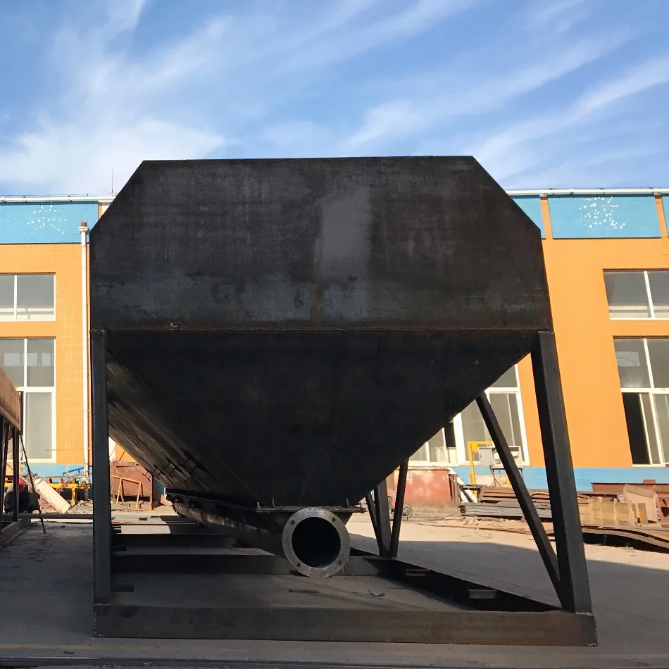  Горизонтальный переносной цементный силос для объемного цемента 35 тонн