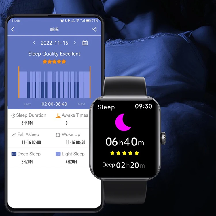 Best Selling Female Smartwatch F57L Sleep Monitor IP67 Waterproof Body Temperature Blood Pressure Smart Watch