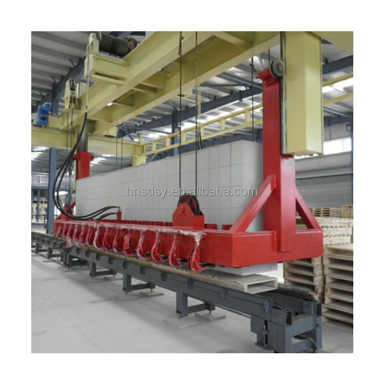 Full Automatic fly ash aac plant autoclaved aerated concrete block production line aac gas Block Machine aac light weight block