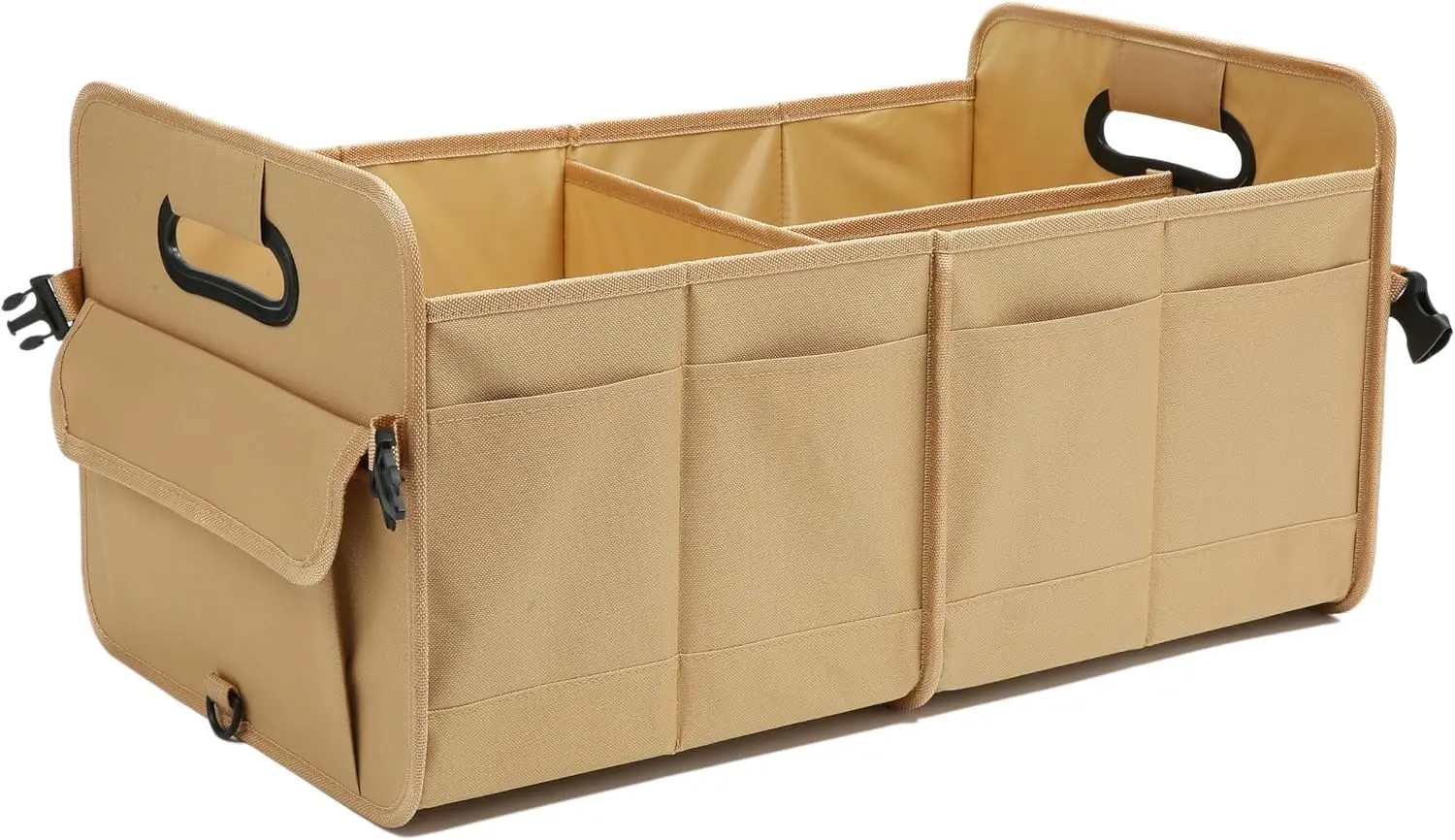 Car Trunk Organizer, Collapsible Multi Compartment Car Organizer, Foldable SUV Storage for Car Accessories