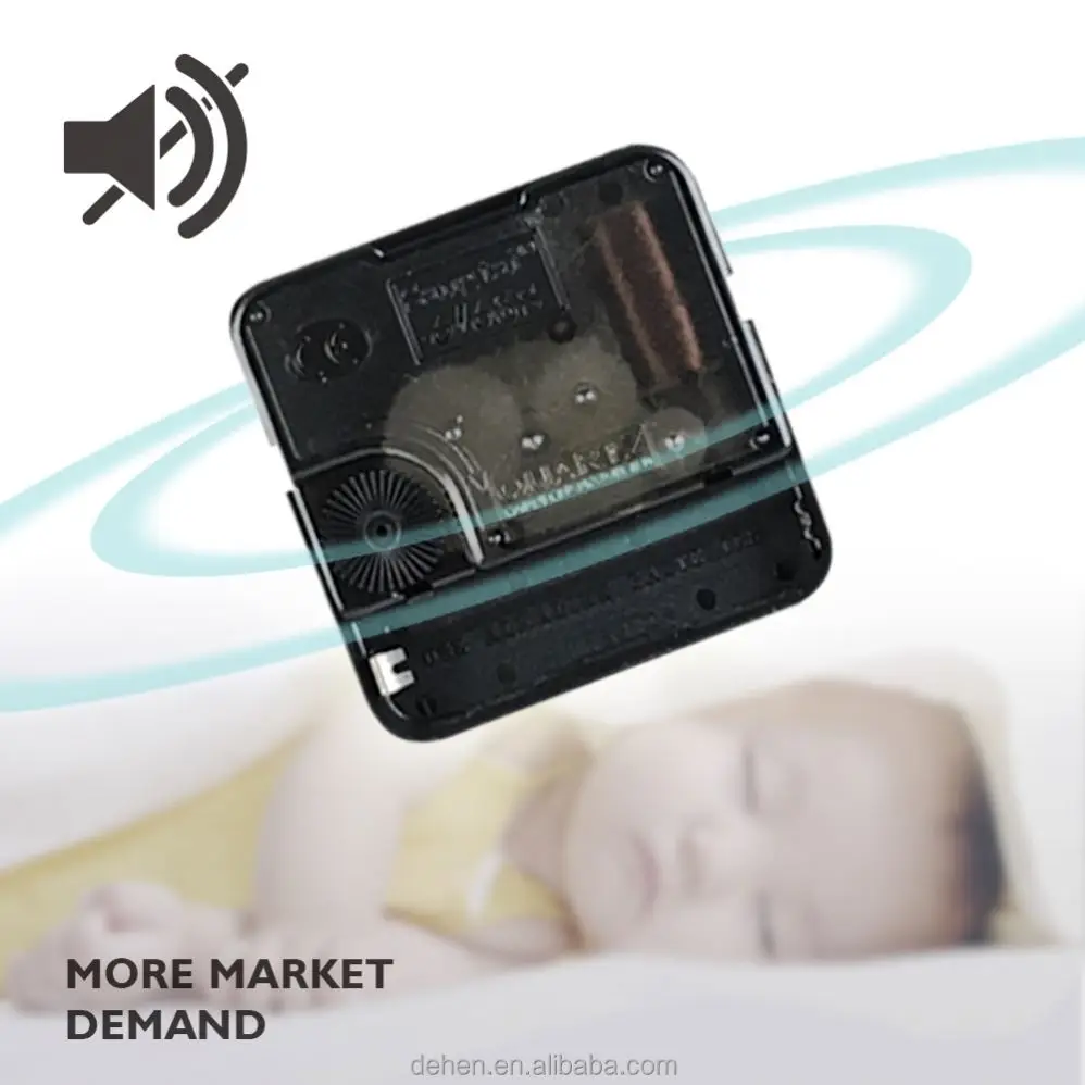 12 inch Modern plastic luminous Wall Clock Fluorescence Silent Custom Quartz Clock Battery Powered Decorative Wall Clock for Off