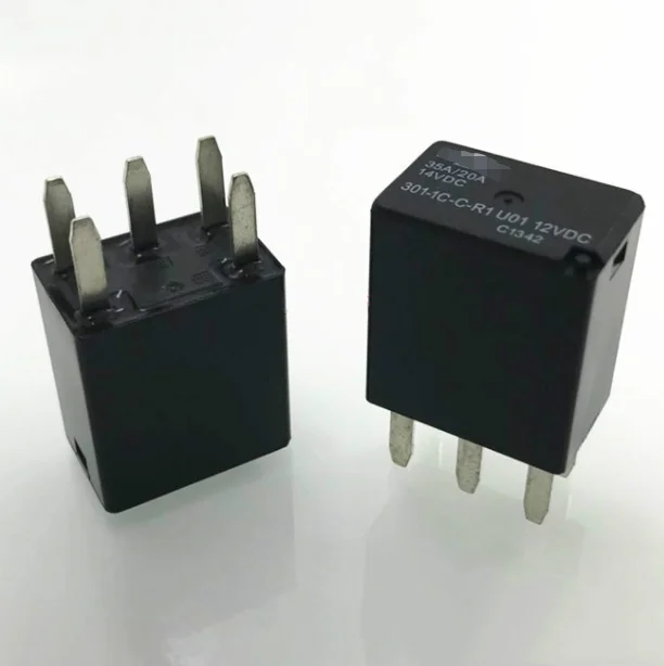 Новый 301-1C-C-R1 U01-12VDC 35A/20A 12VDC 5PIN автомеханический переключатель