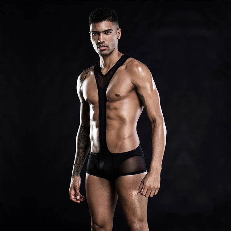 Модное мужское нижнее белье сексуальные мужские дышащие сетчатые сиамские ремешки трусы