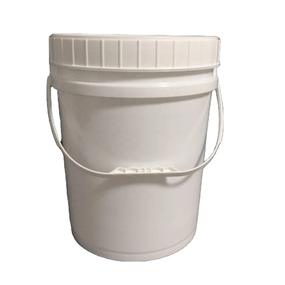 Chinese manufacturer 20L plastic bucket round pail with screw lid 5 gallon