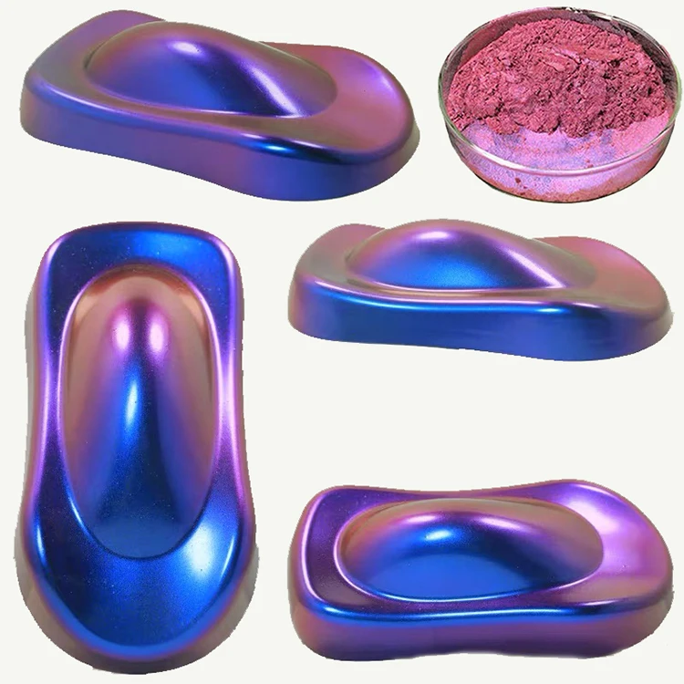 Hot Selling Variables Chameleon Color Changing Powder Nails Chameleon Pigment Powder