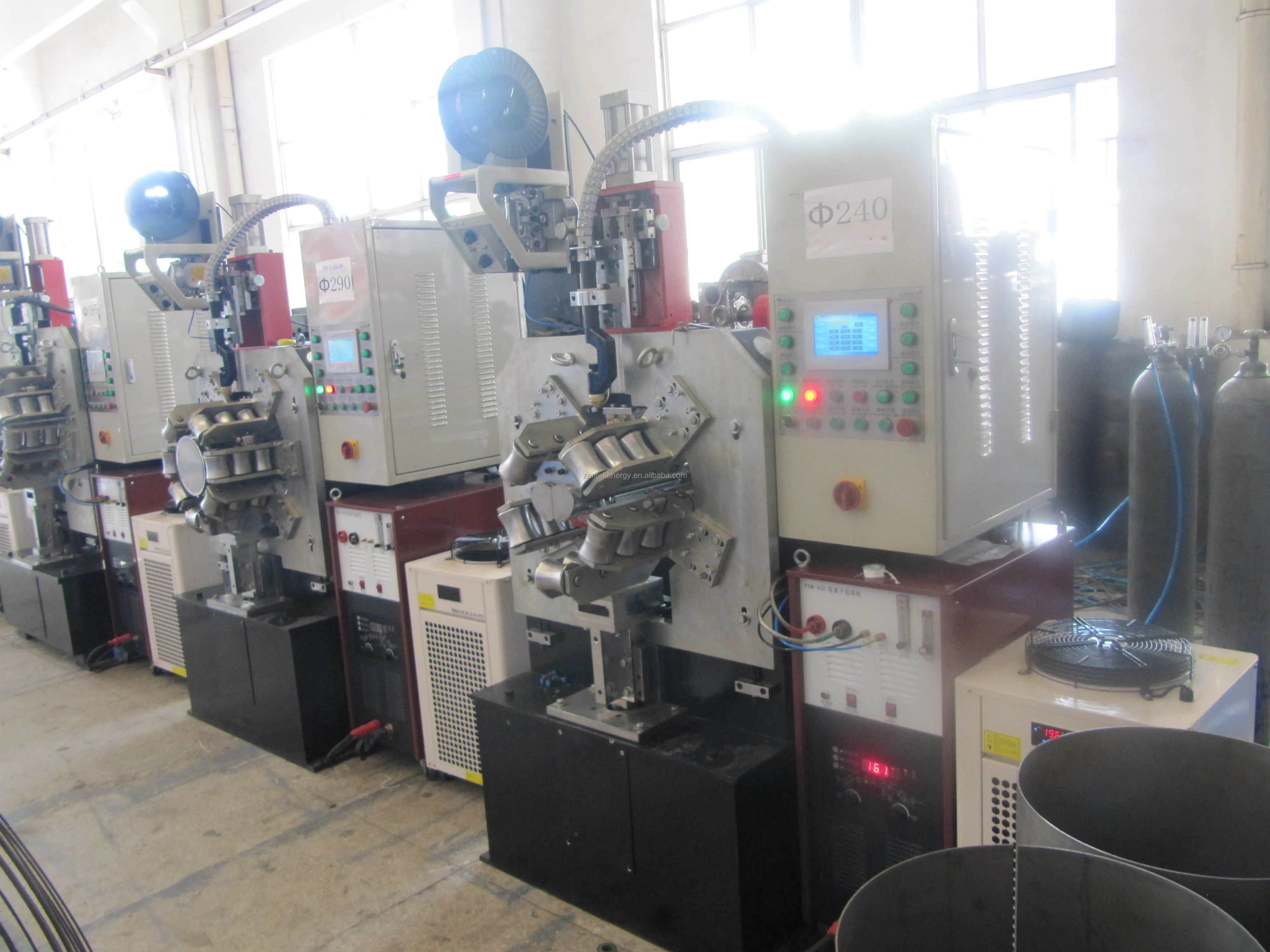 Electric Water Heater Straight Seam Welding Machine