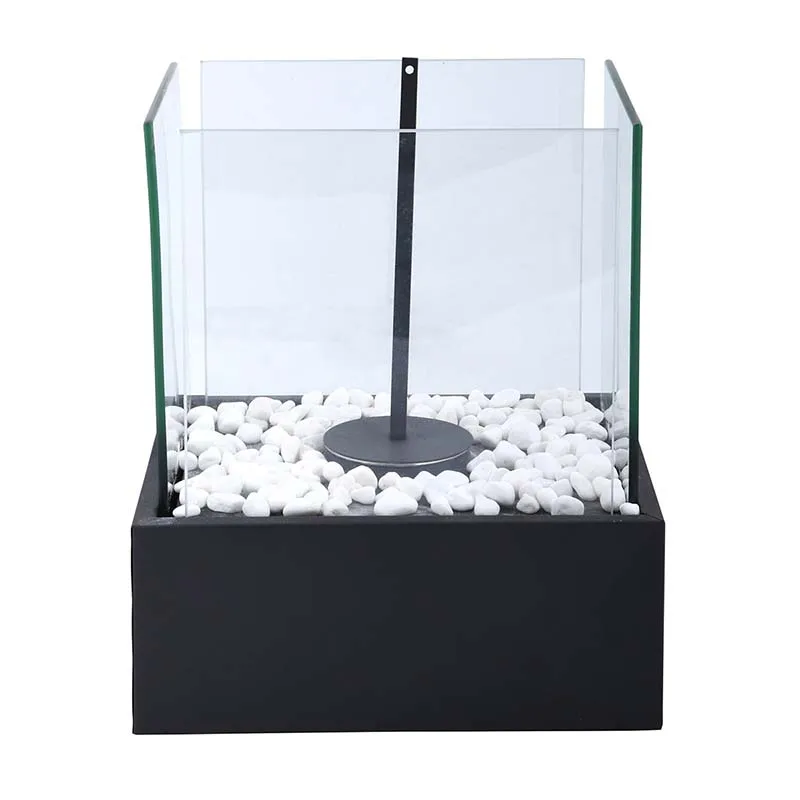 portable free standing small etanol bowl outdoor indoor heater mini rubbing rectangular glass bioethanol fireplace tabletop
