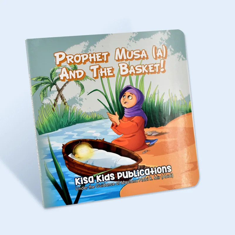 arabic children  kids boardbook printing factory in China