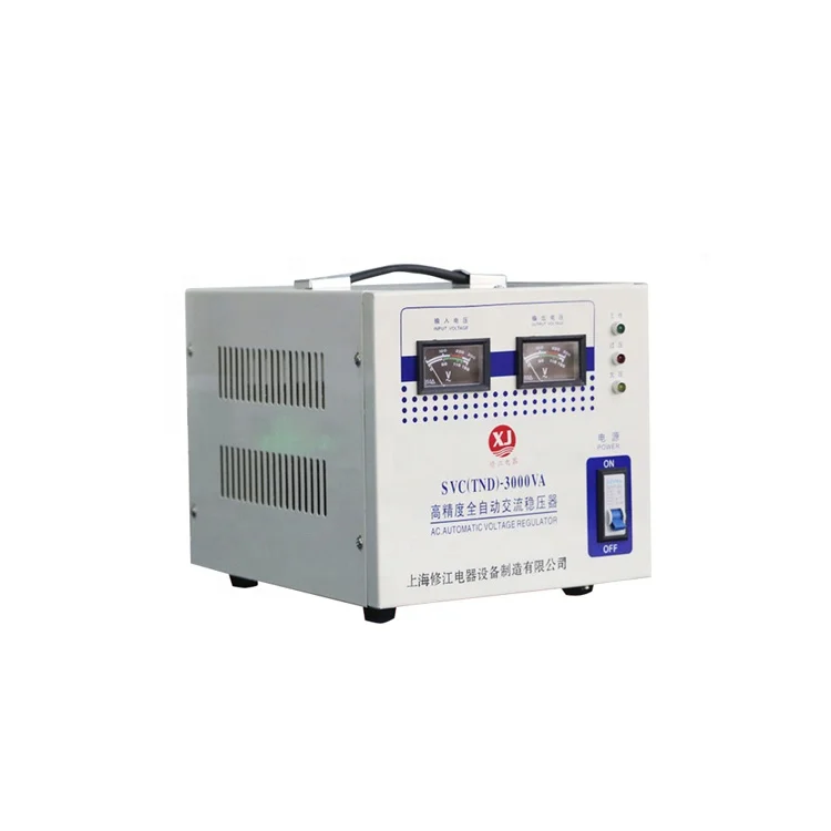 Factory direct 2022 New product High Quality 7.5Kva 1 Phase Full Automatic AC Voltage Stabilizer for Domestic Use