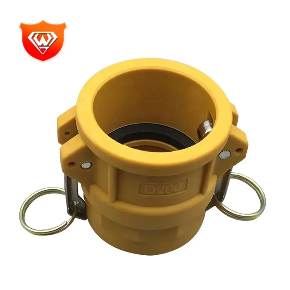 Nylon Quick Couplig Groove Coupler For Industrial Hose Flat Face Hydraulic Quick Couplings