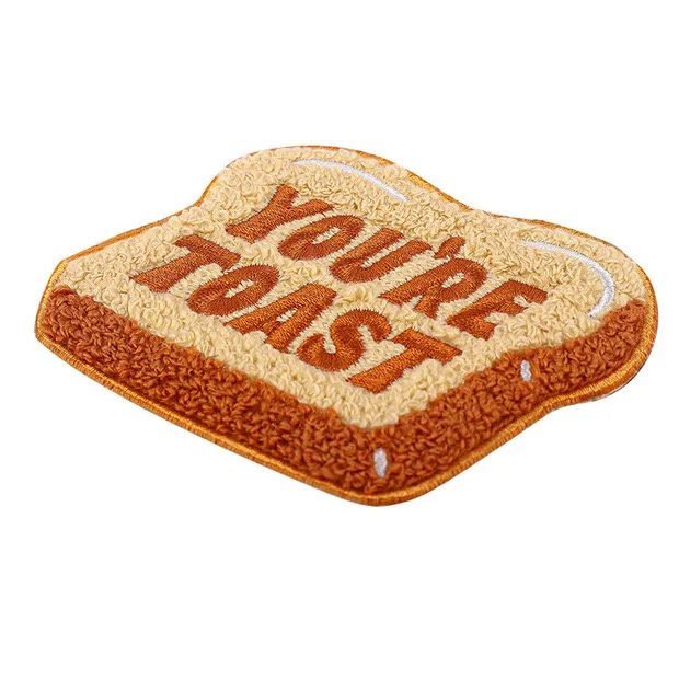 Customized 100% Embroidered Logo Embroidery Patches Soft Embroidered Badges Iron-On Sew-On Badge Patch