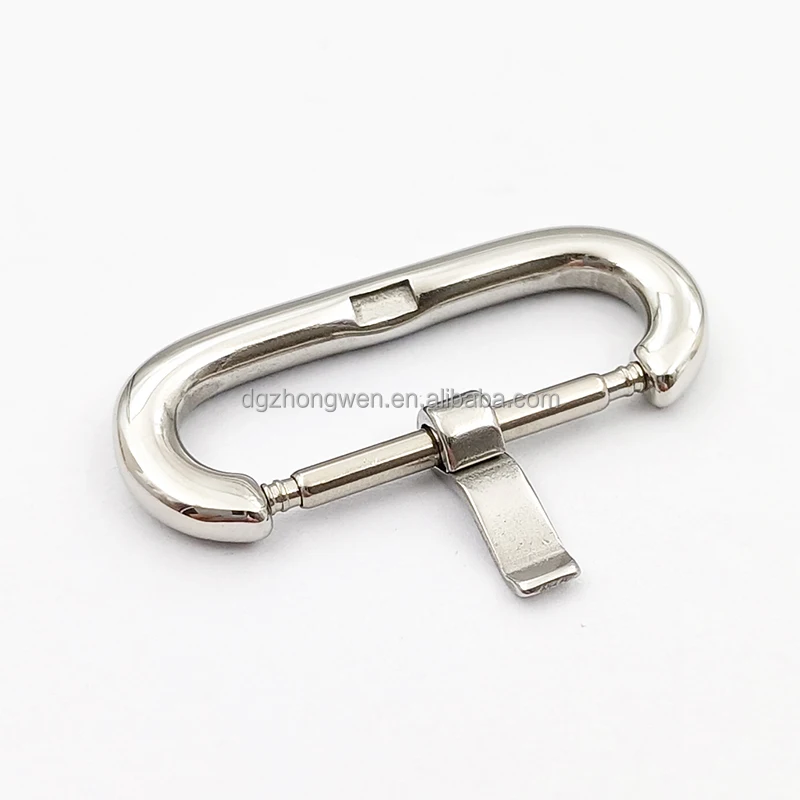 ZhongWen High Quality Stainless Steel Watch Buckle For 20/22 mm Ocean Rubber Watch Straps