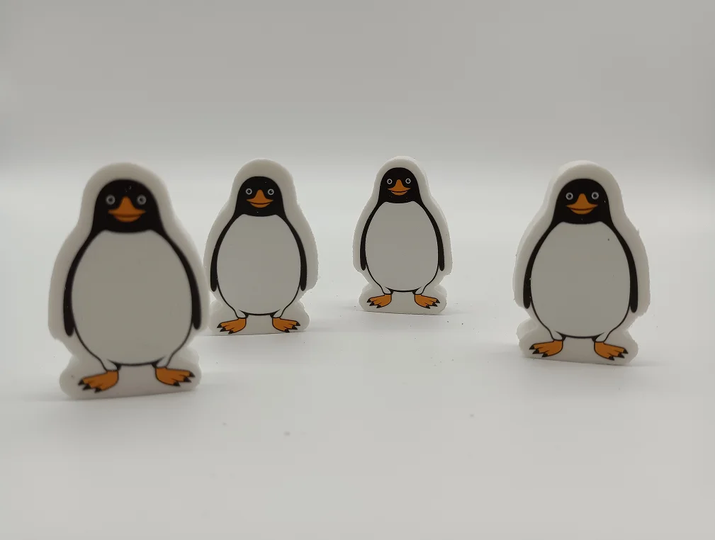 Wholesale Creative Cartoon Shape Customized Eraser Stationery Set Eraser For Pencil