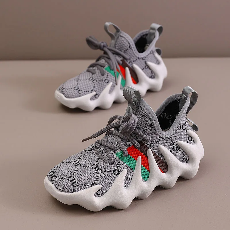 2021 Boys Girls Fashion Casual Sneakers Toddler Little Big Kid School Running Trainers Children Tennis Sports Athletic Shoes