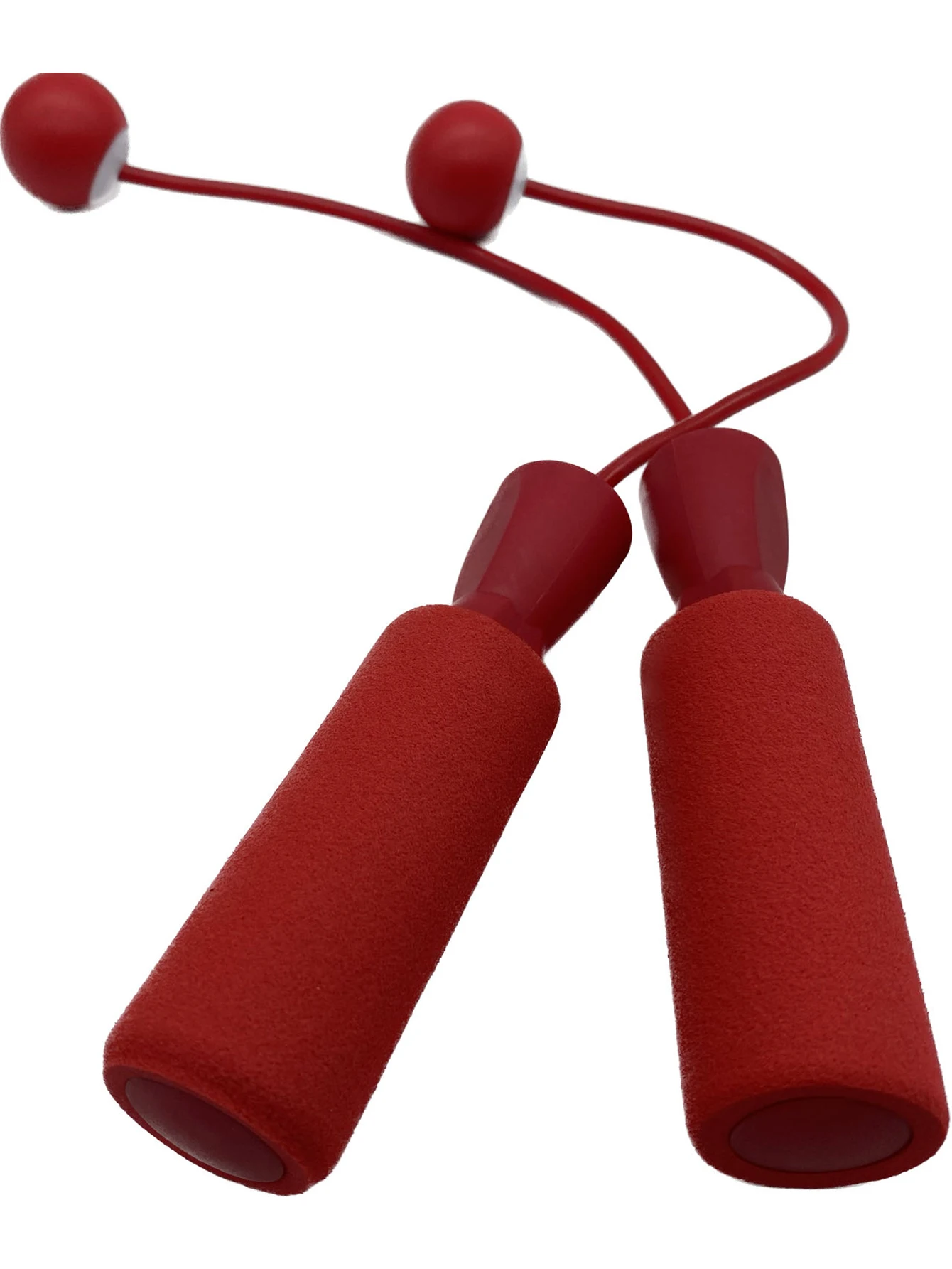 Fitness Tangle-Free Ball Bearing Weighted Cordless Ropless Wireless Skipping Jump Rope Without Rope