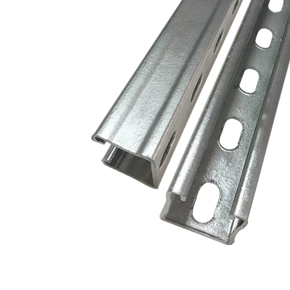 Стальная опорная система, металлическая электрическая перфорированная щелевая оцинкованная распорка, стальная железная распорка Gi C