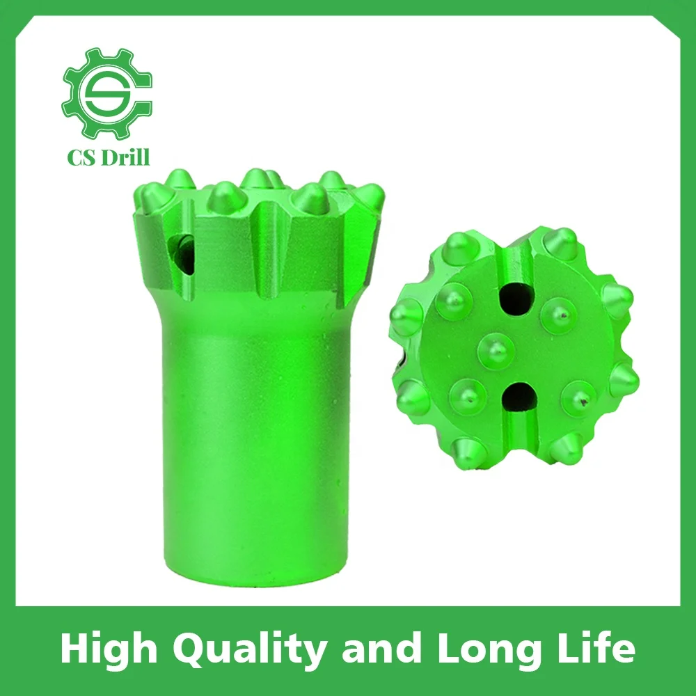 R32-89mm Thread Button Bit R-type Thread Bit  Suitable for Roadway Hydraulic Trolley Cheap Price Button Bit