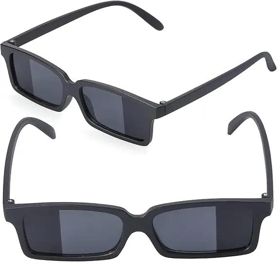 LP Cosplay secret agent costumes Security guard clothing accessories Sunglasses badge earbuds set