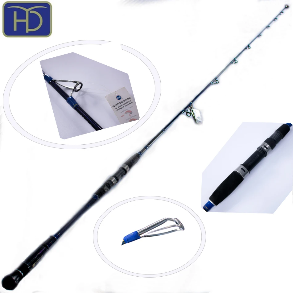 Lightweight Sensitive  Carbon 24T 30T Smooth Surface Within  Fuji top guide ring Casting Pitch Blank Slow Jigging Rod