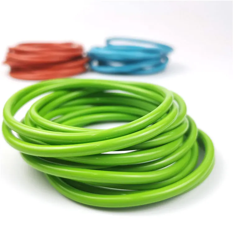 Colorful elastic oil resistance NBE HNBR FKM EPDM FEPM Silicone o rings for industry