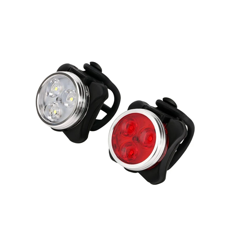 IP65 Waterproof Bike Accessories, USB Rechargeable luces bicicleta Front Back Bicycle Led Tail Light