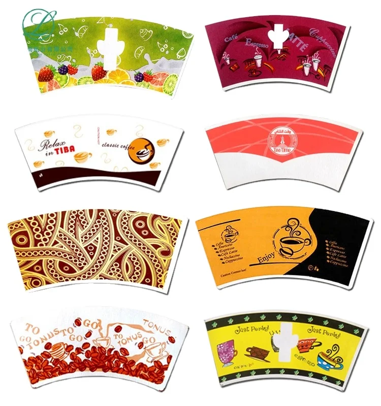 Wholesales Paper Cups Fan Raw Material Single For Coffee Paper Cup
