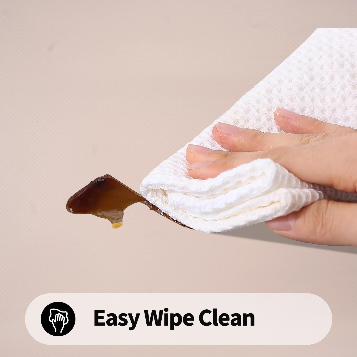 PEVA Tablecloth with Waterproof and Oil-Resistant Features for Protection of Dining Tables in Home and Outdoor Settings