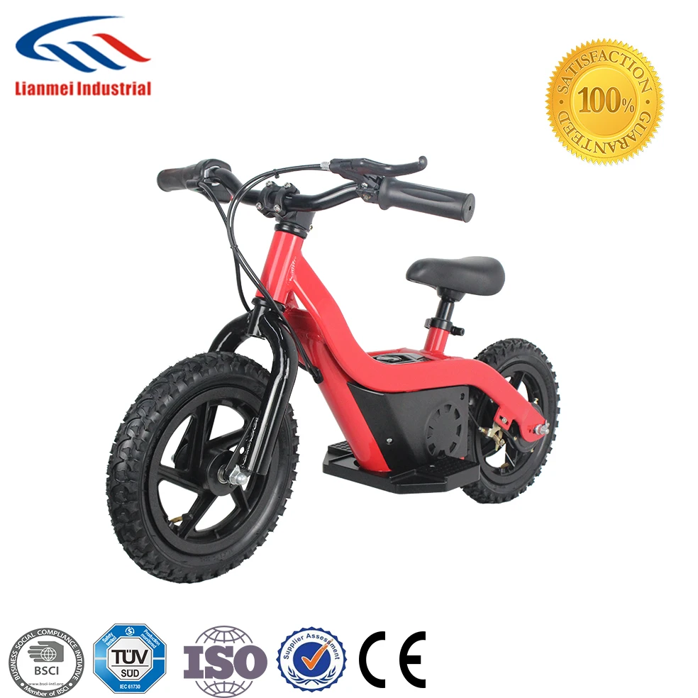 Reliable and cheap hot sale electric kids balance bike 100w kids scooter