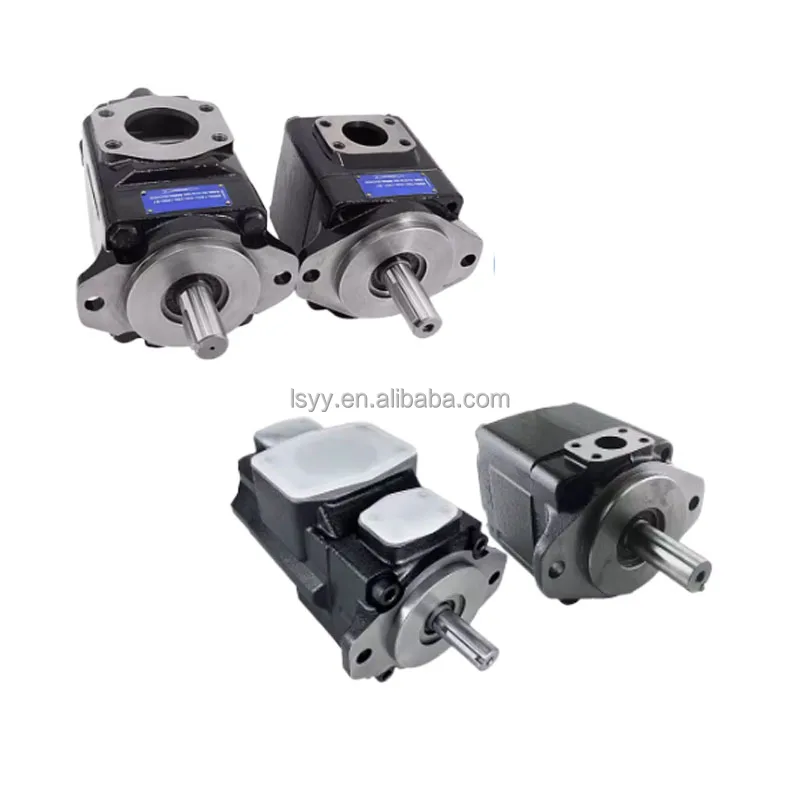 Hydraulic oil pump T6C/T6D/T6E Duplex pump T6DC/T6EC/T6CC/T6ED High pressure vane pump