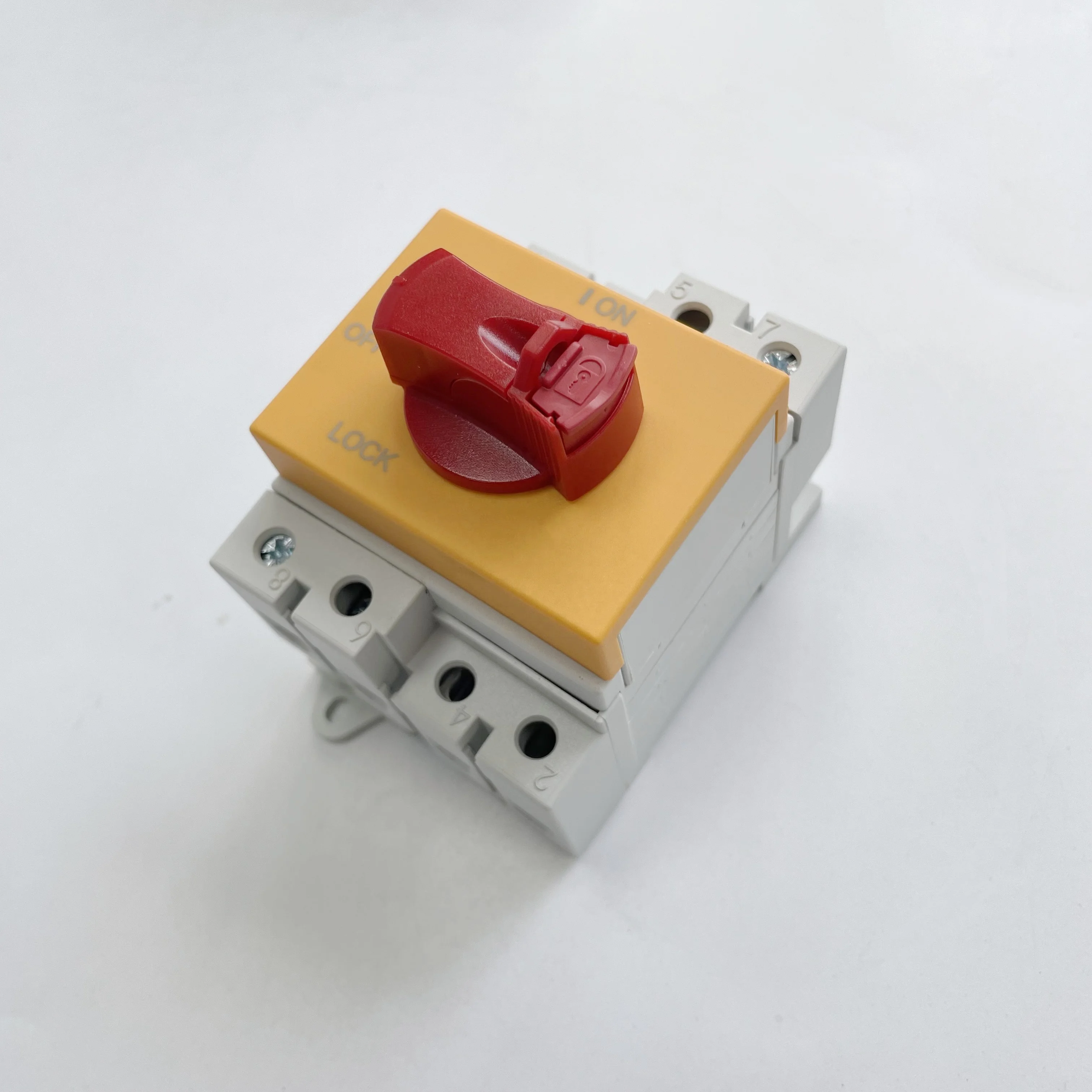 EDS1DB-S Din Rail DC Disconnector 2P 1000V 1200V 1500V 32A Solar Rotating Handle Isolator Isolating Switch for PV Solar System